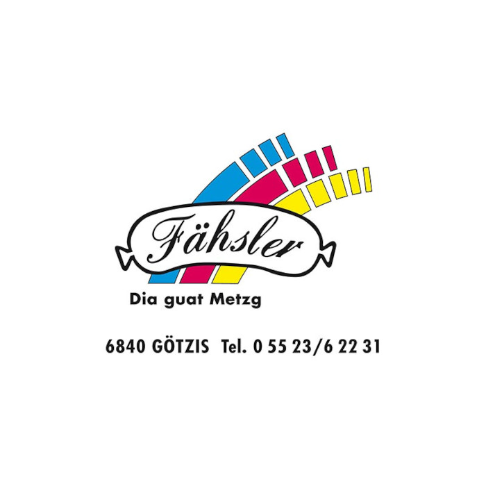Sponsor: Metzgerei Fähsler